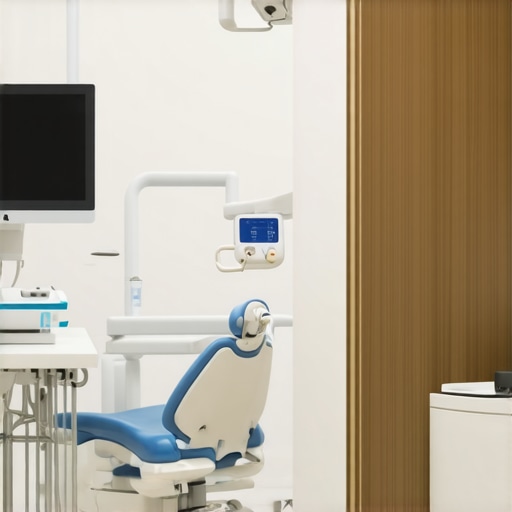 State-of-the-art family dental practice with digital technology Modern dental clinic with digital scanners and satisfied patients.