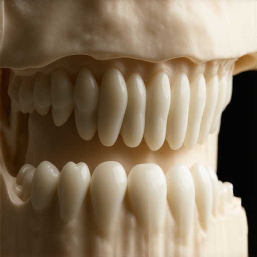 Close-up of 3D printed dental veneers demonstrating high precision and fit