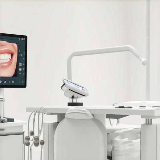 Digital Smile Design in Modern Dental Practice Dentist using digital tools for smile makeover planning