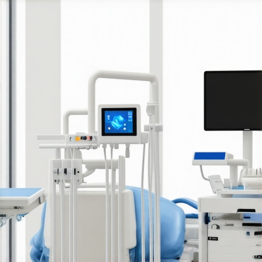 Modern dental clinic featuring advanced diagnostic tools and digital imaging equipment.