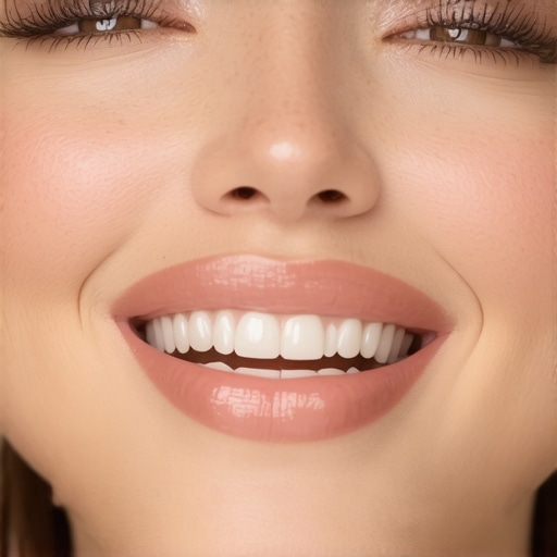 Family in modern dental clinic experiencing digital smile design