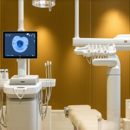 A futuristic family dental practice utilizing AI and digital imaging tools