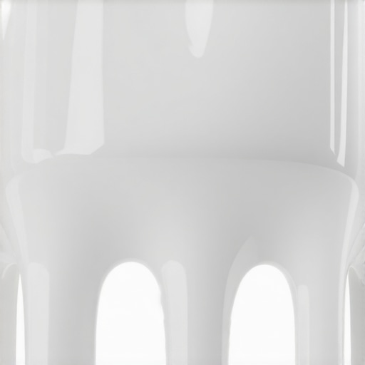 A futuristic dental lab showcasing AI-powered design, 3D printing, and biomimetic materials.