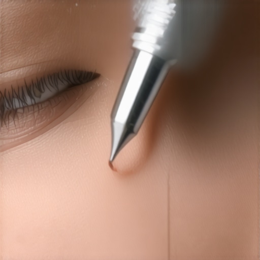 Dentist using digital microscope to inspect veneer surfaces for early signs of deterioration