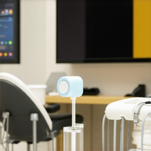 A family dental clinic showcasing digital imaging and interactive patient consultation