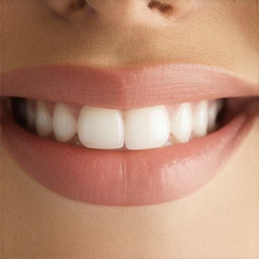 Detailed digital model of a smile transformation with Invisalign, whitening, and porcelain veneers.