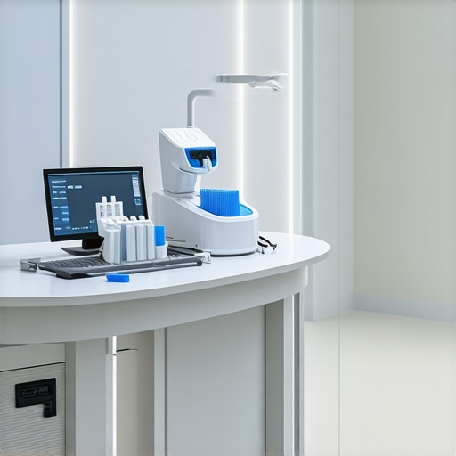 Modern dental lab with digital and biomaterial innovations for smile makeovers.