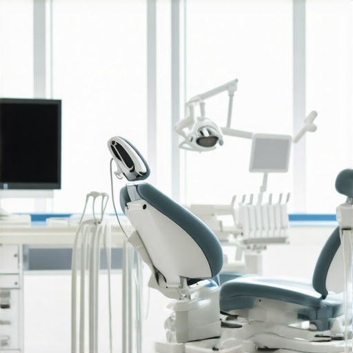Inside a modern dental practice equipped with digital imaging and happy patients