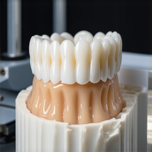 A modern dental lab with digital design tools and 3D printing equipment for veneers and bonded restorations.
