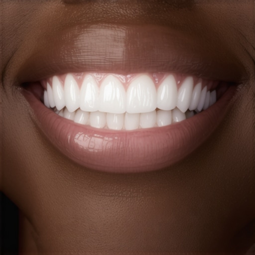 Digital Smile Design with Invisalign and Veneers A detailed digital model illustrating Invisalign and veneer integration for a complete smile makeover.