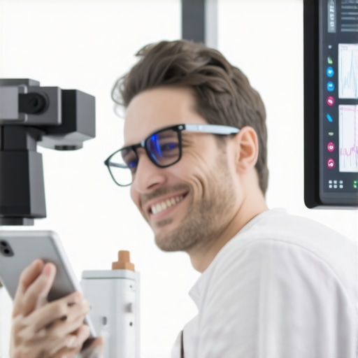 Digital equipment creating bespoke orthodontic chewies and analyzing force data in a modern clinic.