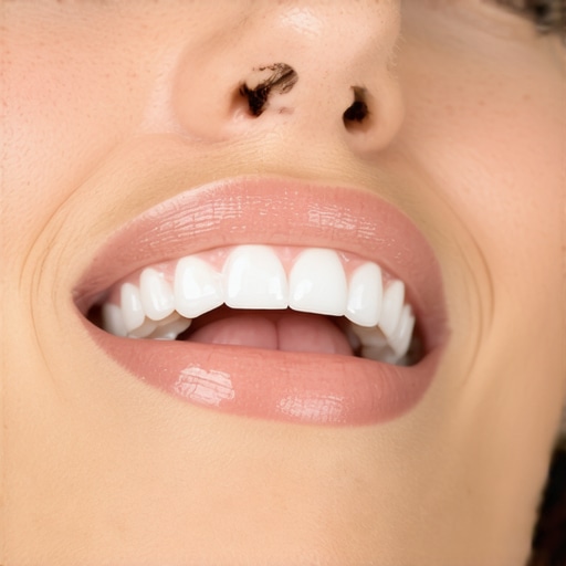 Dentist explaining digital scan results to patient