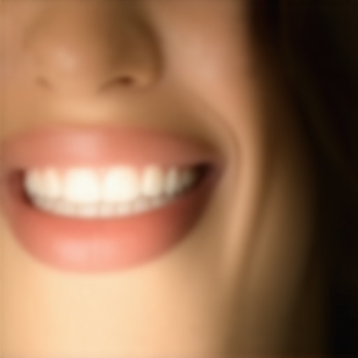 Dentist demonstrating gentle cleaning of veneers with a soft toothbrush at a dental clinic