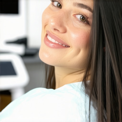 Interior of a dental clinic using digital scanning equipment