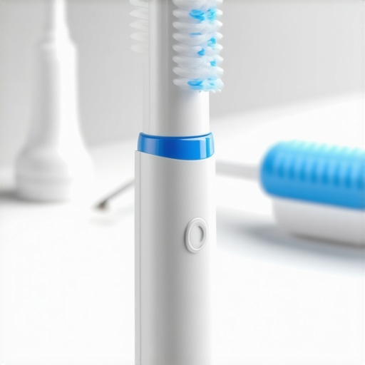 Effective Dental Tools for Long-Term Care An ultrasonic electric toothbrush next to dental equipment illustrating proper oral hygiene tools.
