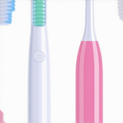 Essential Dental Maintenance Tools An array of professional-grade dental tools including ultrasonic toothbrush, water flosser, and whitening trays for maintenance at home