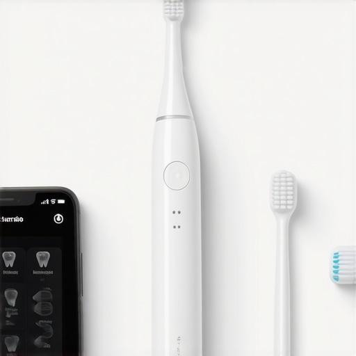 Electric toothbrush, interdental brushes, and dental app on smartphone for oral care