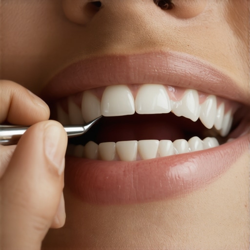 Modern Family Dentistry Dentist using advanced equipment to examine patient's teeth in a modern clinic