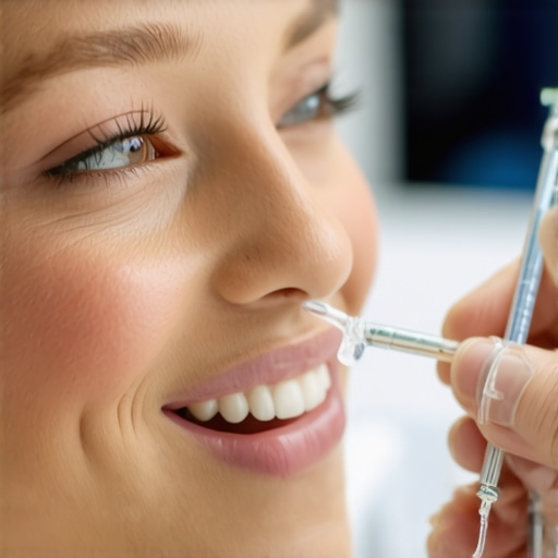 Reviewing Invisalign Progress Together Orthodontist explaining progress of Invisalign treatment to a patient