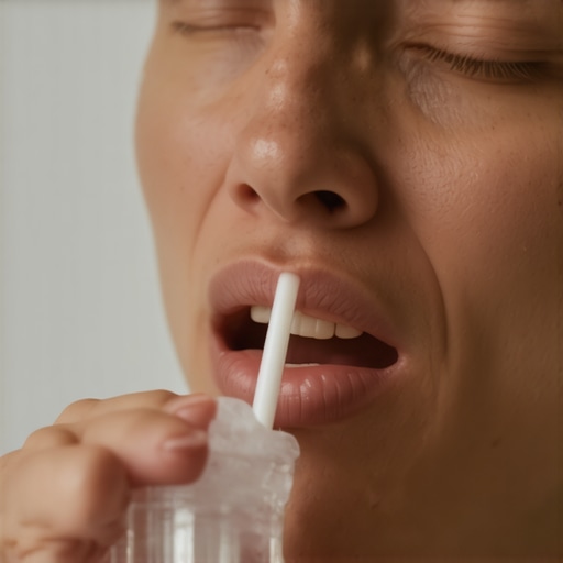 Why Your Teeth Feel Sensitive Only When You Drink Cold Water Through a Straw