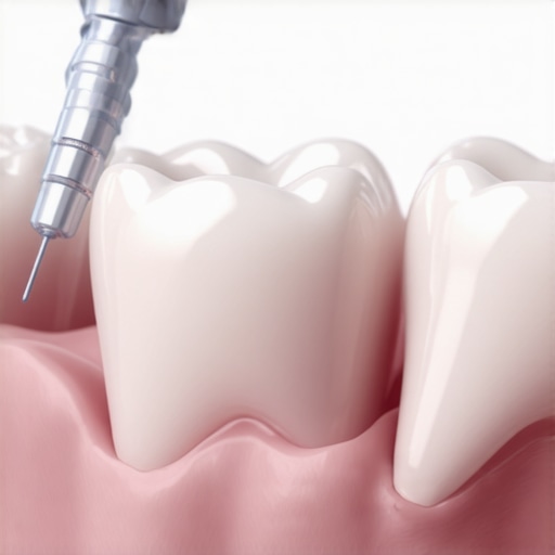 How to clean the tiny gap where your veneer meets your gum