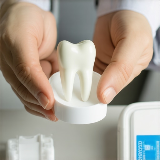 The best way to store a knocked-out tooth on the way to the ER