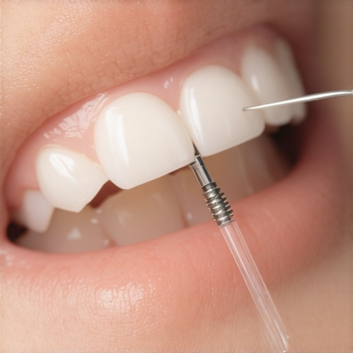 The easy way to clean plaque off your permanent retainer wire