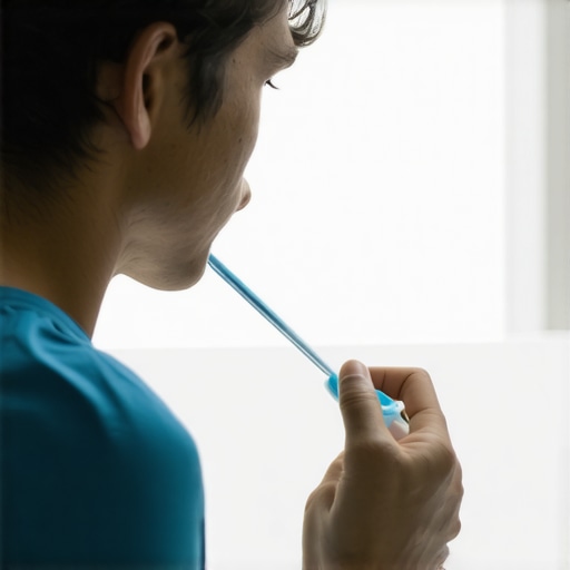 The trick to flossing when you have limited hand mobility