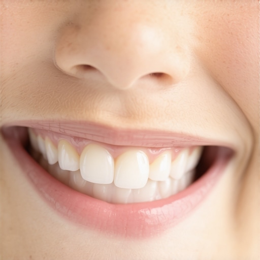 Why your child's front teeth have white spots on them