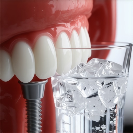 Why your dental implant feels cold when you drink ice water