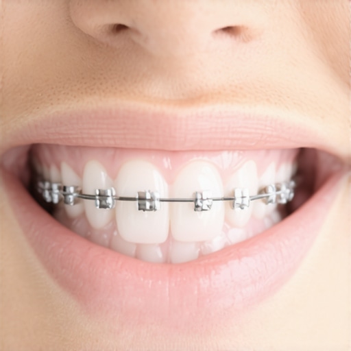 How to keep your teeth white while wearing traditional metal braces