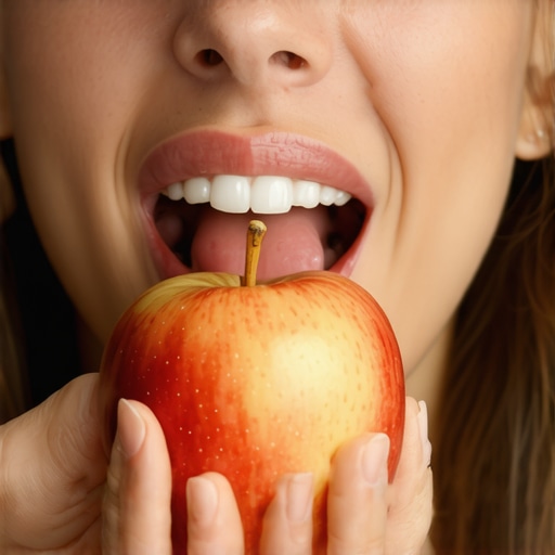 The Best Way to Eat Apples with Braces