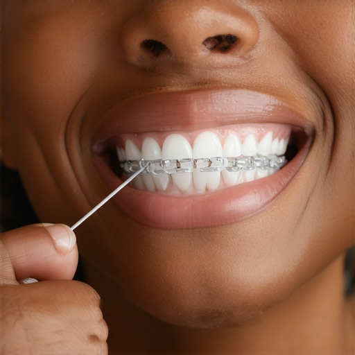 The Best Way to Floss with Traditional Braces