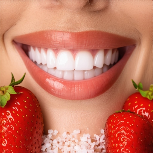 The truth about whitening your teeth with strawberries and sea salt