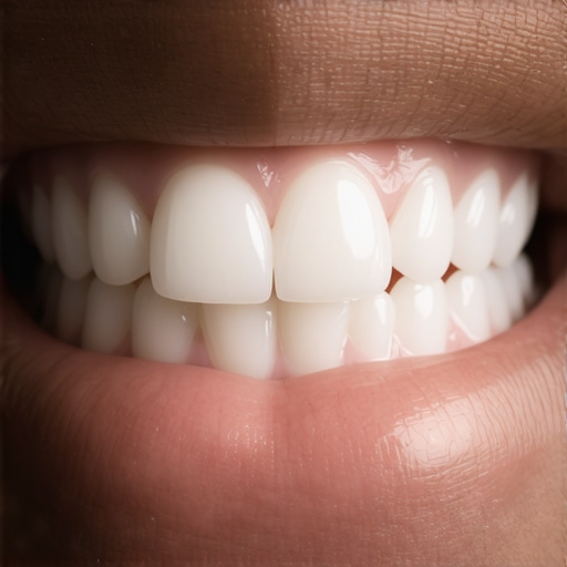 Why your bottom teeth never get as white as the top ones
