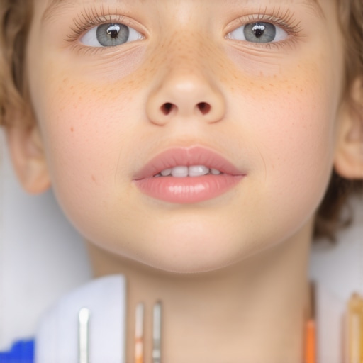 Why your child's lip is swollen after a dental filling