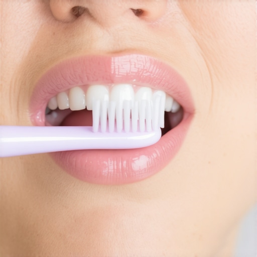 Applying Desensitizing Toothpaste to Soft Toothbrush Applying potassium nitrate toothpaste to a soft-bristled toothbrush to treat cold sensitivity.