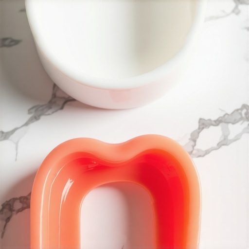 Custom Hard Splint vs Store-Bought Soft Guard A professional comparison showing the structural difference between a custom hard dental splint and a generic soft night guard.