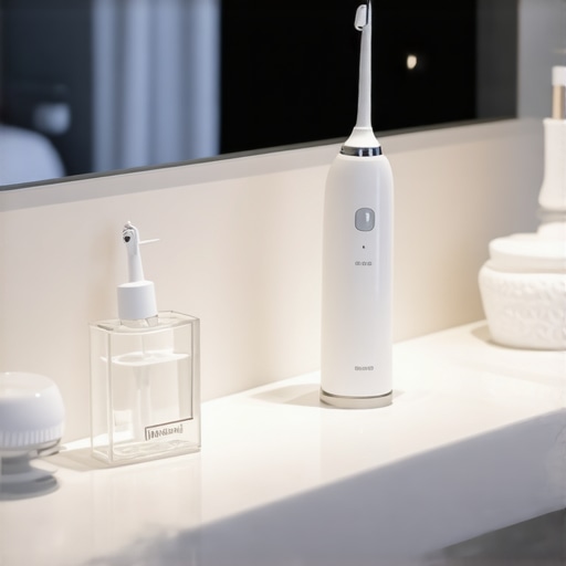 Essential High-Tech Dental Maintenance Tools Ultrasonic cleaner and water flosser for dental work maintenance