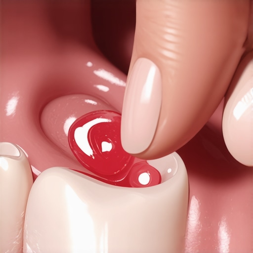 How to treat a burn on your gums from whitening gel
