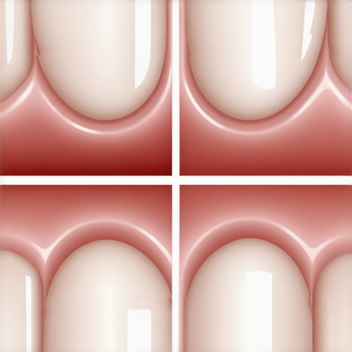 Magnified view of dental aligner surface wear Comparison of smooth and scratched dental aligner surfaces under magnification