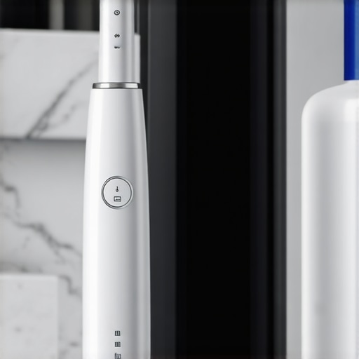 Modern Dental Maintenance Tools Sonic toothbrush and dental rinse for veneer maintenance