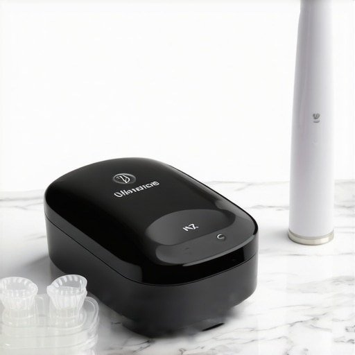 Ultrasonic cleaner and electric toothbrush for veneer and Invisalign maintenance
