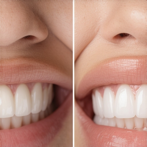 Natural Translucency vs Artificial Opacity in Veneers A comparison showing why translucent veneers look more natural than opaque white dental crowns.