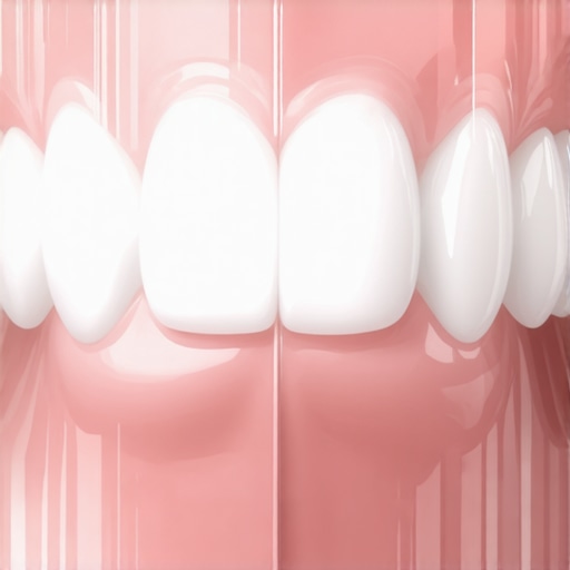 The hidden dangers of over-whitening enamel Close-up of teeth showing gray translucency from over-whitening saturation