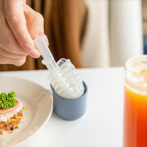 The trick to eating with clear aligners when you are at a restaurant