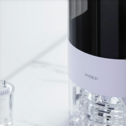High-tech ultrasonic cleaner used for maintaining Invisalign and night guards