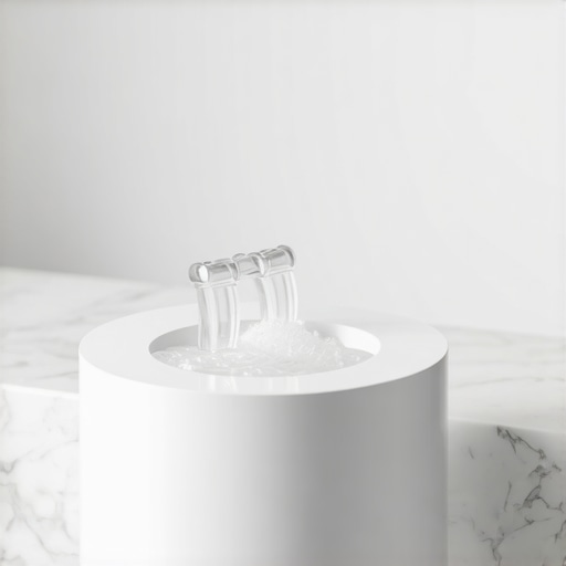 Ultrasonic Cleaner for Clear Aligners and Retainers A modern ultrasonic cleaning device used for maintaining Invisalign and dental retainers