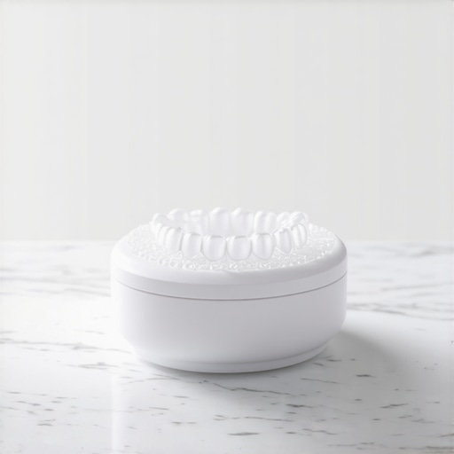Ultrasonic Cleaning Technology for Dental Maintenance Ultrasonic dental cleaner for Invisalign trays and night guards