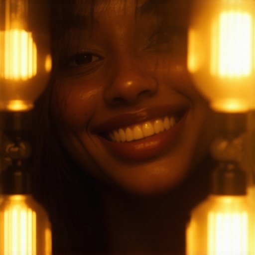 Why your teeth look yellow in certain bathroom lighting